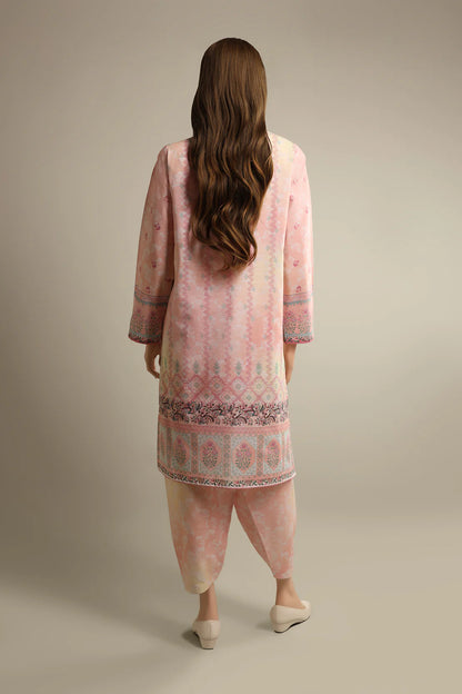 SAYA 2 Piece Unstitched Printed Khaddar